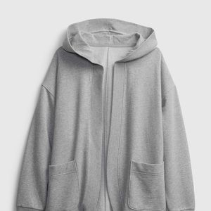 Gap Hooded Fleece Cardigans Med Tall